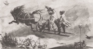 Norwegian folktales illustration