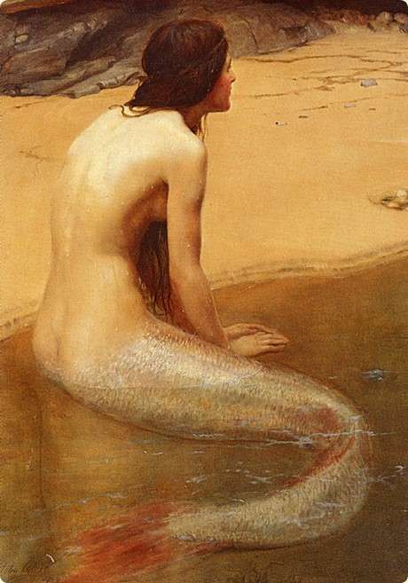 John Collier. The Land Baby. 1899. Section.