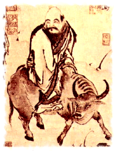 Lao-tzu, Laozi, Lao Zi, Lao tzu, Lao Tse, Laotze, Li Erh, Lao Tan, Lao Tun. Traditional depiction.