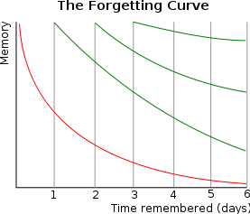Forgetting curves