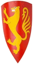 Lion shield of Normandy