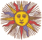 Sun and celtic tale