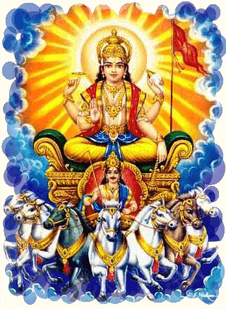 Sun god, Surya