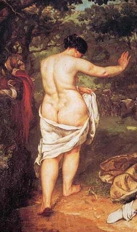 Gustave Courbet. Bathers. 1853.
