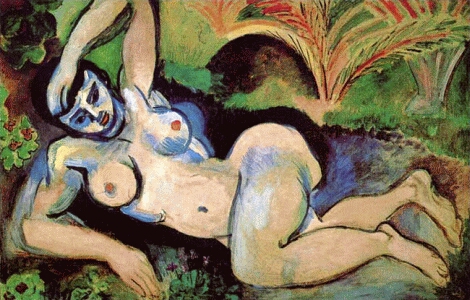 Henri Matisse. Blue Reclining Nude. Ca. 1928.