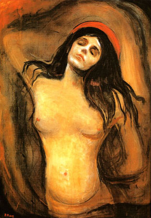 Edvard Much. Madonna. 1884-85.