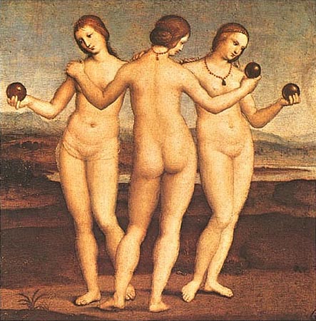 Raphael. Three Graces. 1504-05.