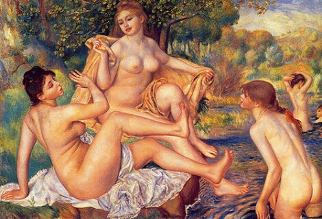 Renoir. The Bathers. 1887.