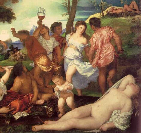 Titian. Bacchanal. Ca. 1518.