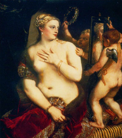 Titian. Venus at her Mirror. 1546.