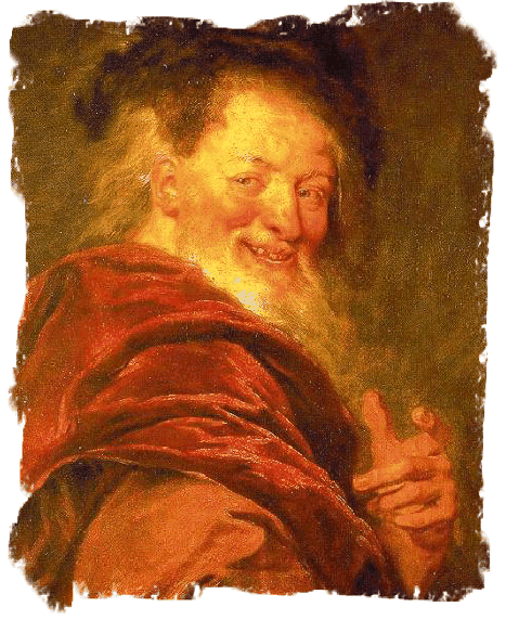 ANTOINE COYPEL. DEMOCRITUS. 1692.