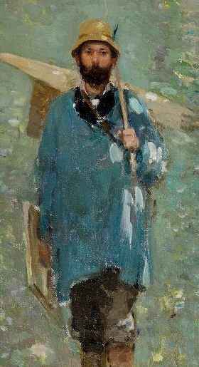Nicolae Grigorescu. Andreescu la Barbizon. Section