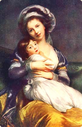 Painting by Élisabeth-Louise Vigée-Lebrun (1755-1842). Modified