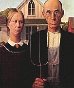 Things are not always as they seem: The painter's dentist and sister are posing