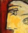 A mirrored Picasso detail