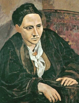 PICASSO. GERTRUDE STEIN. UTSNITT
