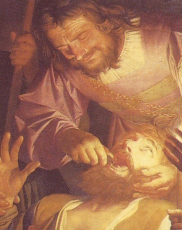 Paramahansa Hariharananda lore comments ushered in by Gerrit van Honthorst. The Dentist. 1622