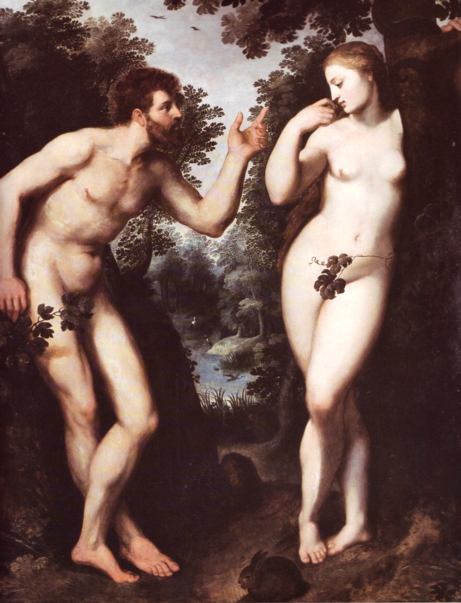 RUBENS. ADAM AND EVE.