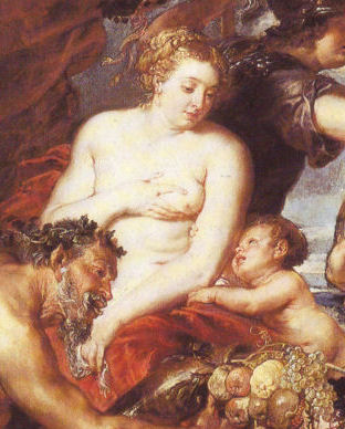 DETALJ FR&Aring; FREDSALLEGORIEN TIL RUBENS