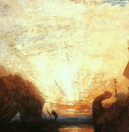 Turner: Ulysses. Detalj