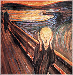 Edvard Munch-bilde. Utsnitt