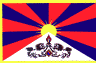 Symbol teachings and flag of Tibet