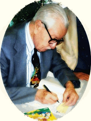Carl Barks. Modified section of photo.