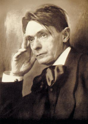 Rudolf Steiner photo modified