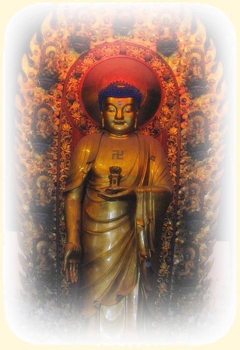 Statue in the Jade Buddha Temple, Shanghai