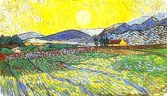 Vincent van Gogh. Alba sui Campi. 1899. Section